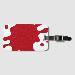 Etiqueta de Bagagem Personalizada Tomate Vermelho