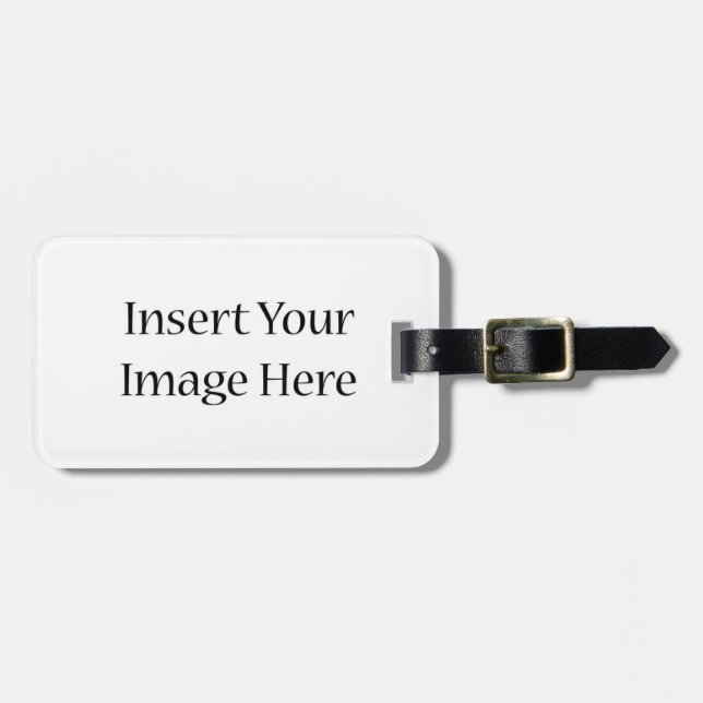 Etiqueta De Bagagem Personalizado (Frente Horizontal)