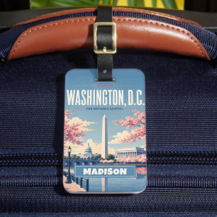 Etiqueta De Bagagem Personalizado A Casa Branca EUA Washington DC