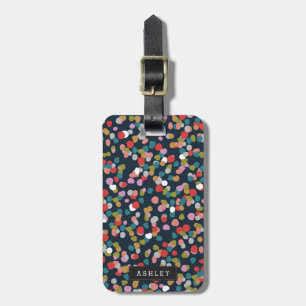 Etiqueta De Bagagem Personalizado Ashley Dots