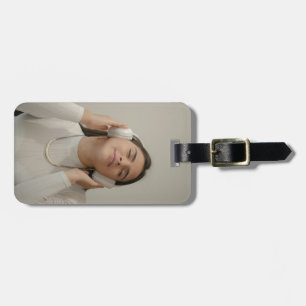 Etiqueta De Bagagem Personalizado Foto Completa Moderno