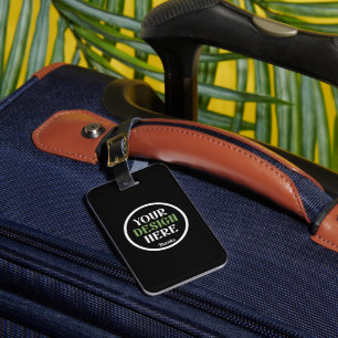 Etiqueta De Bagagem personalizado, único, elegante e minimalista hersh