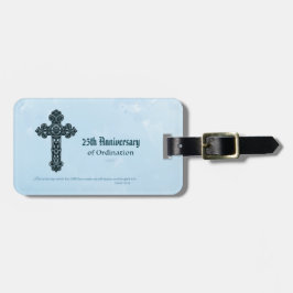 Etiqueta De Bagagem Personalizar nome e ano de aniversário, Padre