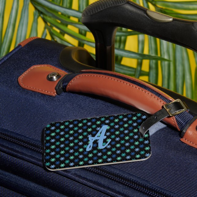 Etiqueta de bagagem personalizável Cool AsteriskS  (Frente Insitu 3)