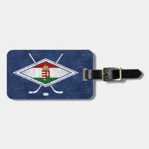 Etiqueta de bagagem personalizável da bandeira de