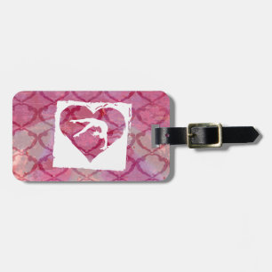 Etiqueta De Bagagem Personalize a dança personalizada produto da