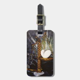 Etiqueta De Bagagem Peso de um coração pesado e claro