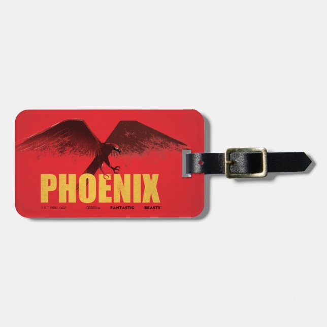 Etiqueta De Bagagem Phoenix Vingate Graphic (Frente Horizontal)