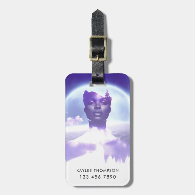 Etiqueta De Bagagem Photoleap (Frente Vertical)