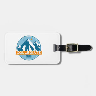 Etiqueta De Bagagem Picos Collegiate Colorado
