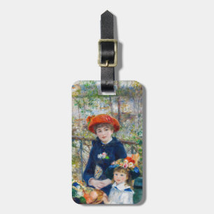 Etiqueta De Bagagem Pierre-Auguste Renoir - Duas irmãs no Terraço
