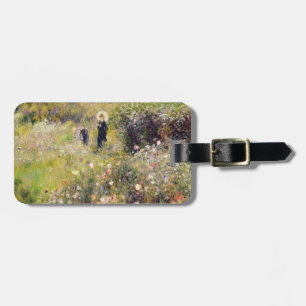Etiqueta De Bagagem Pierre uma paisagem do verão de Renoir  