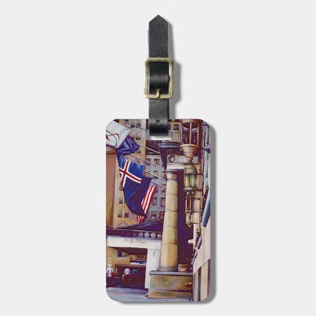 Etiqueta De Bagagem Pilares do Plaza (Frente Vertical)