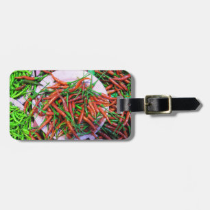 Etiqueta De Bagagem Pimentos-pimentões-de-pássaro