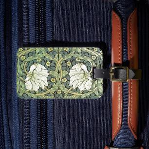 Etiqueta De Bagagem Pimpernel White Poppies William Morris