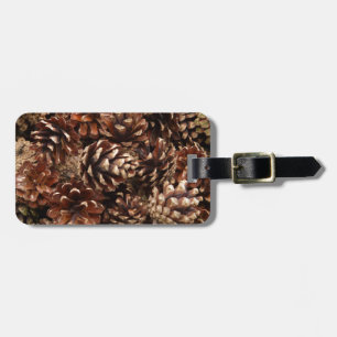 Etiqueta de Bagagem Pine Cones