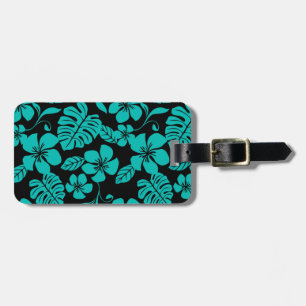 ETIQUETA DE BAGAGEM PINK BIKINI (PRETO/TEAL)