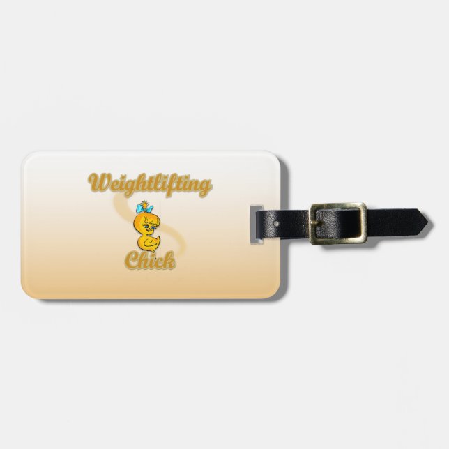 Etiqueta De Bagagem Pintinho (Frente Horizontal)