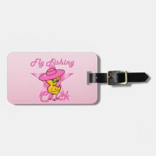 Etiqueta De Bagagem Pintinho de Pesca de Voo nº 8