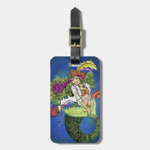 Etiqueta De Bagagem Pirata Mermaid