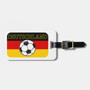 Etiqueta De Bagagem PISTA alemanha   FUTEBOL