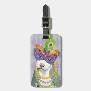 Etiqueta De Bagagem Pitbull do carnaval