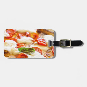 Etiqueta De Bagagem Pizza Margherita