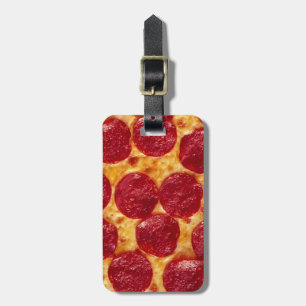 Etiqueta De Bagagem pizza pepperonis
