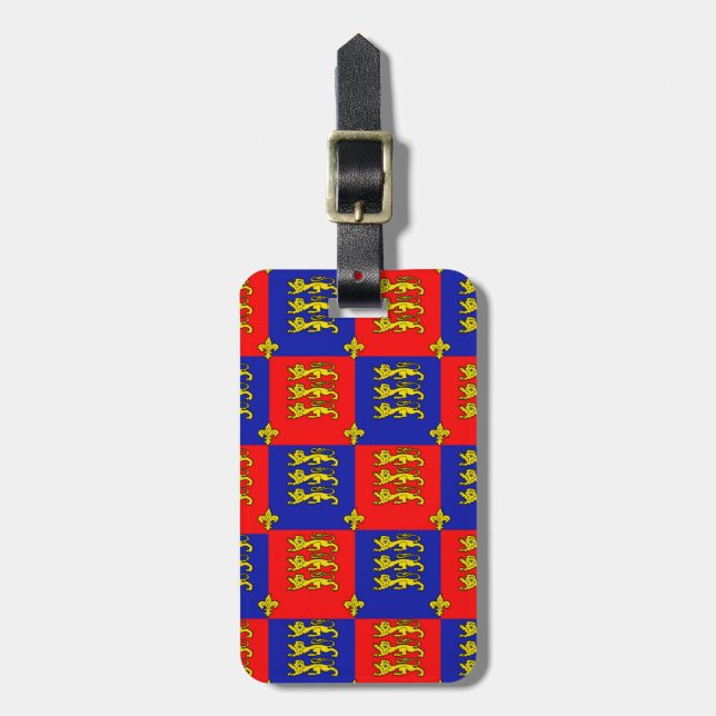 Etiqueta De Bagagem Plantagenetos (Frente Vertical)