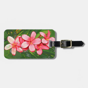Etiqueta De Bagagem plumeria