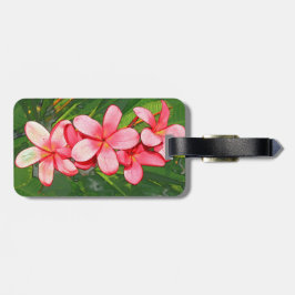 Etiqueta De Bagagem plumeria