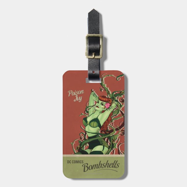 Etiqueta De Bagagem Poison Ivy Bombshell (Frente Vertical)