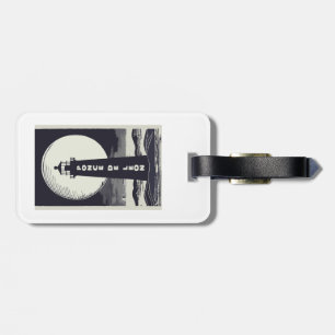 Etiqueta De Bagagem Ponce De Leon Lighthouse Moon