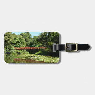 Etiqueta De Bagagem Ponte no lago Centenário na cidade de Ellicott