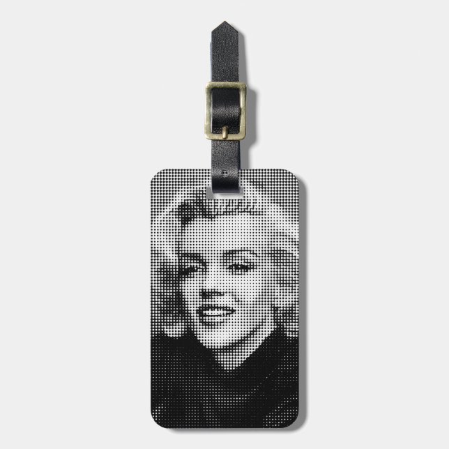Etiqueta De Bagagem Pop art Marilyn (Frente Vertical)