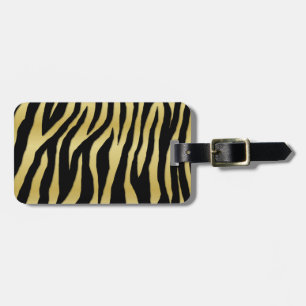 Etiqueta De Bagagem Pop Zebra