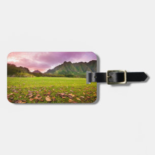 Etiqueta De Bagagem Por do sol jurássico