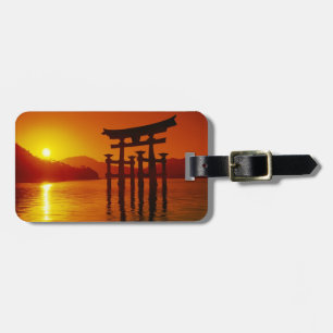 Etiqueta De Bagagem Porta O-Torii, santuário de Itsukushima, Miyajima