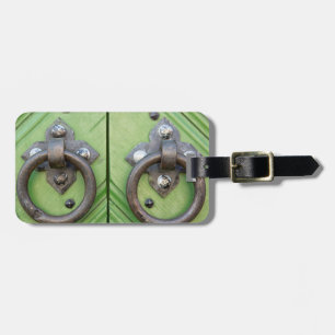 Etiqueta De Bagagem Porta velha