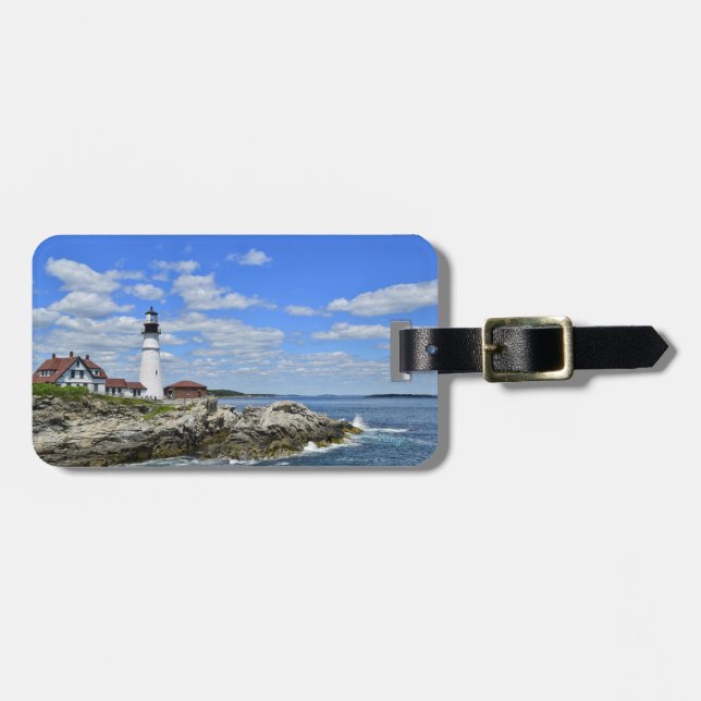 Etiqueta De Bagagem Portland Head Light (Frente Horizontal)