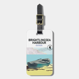 Etiqueta De Bagagem Porto de Brightlingsea Essex