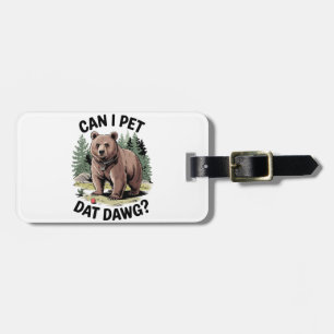 Etiqueta De Bagagem Posso Pet Dat Dawg?