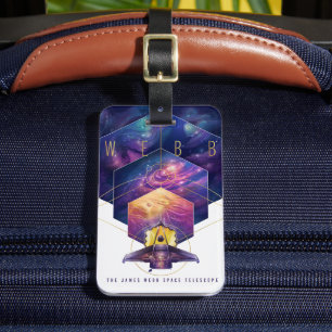 Etiqueta De Bagagem Poster do Telescópio Espacial James Webb.