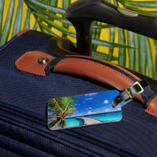 Etiqueta De Bagagem Praias Tropicais Dusit Thani Maldives