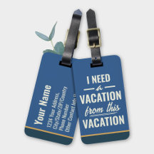 Preciso de Férias Desta Viagem Humor de Viagem