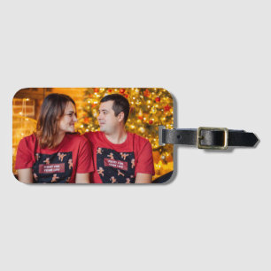 Etiqueta De Bagagem Presente de Foto de Casal