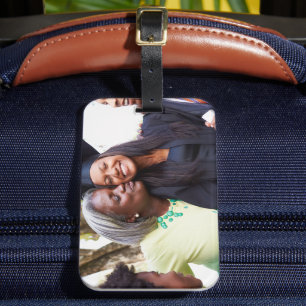 Etiqueta De Bagagem Presente de Memória Personalizado de Foto de Forma
