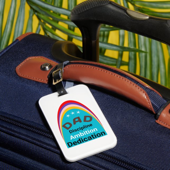 Etiqueta De Bagagem Presente de papai camiseta (Frente Insitu 1)