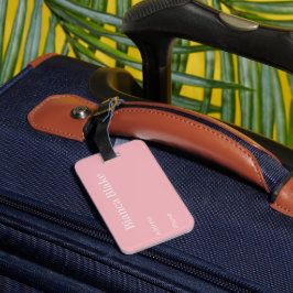 Etiqueta De Bagagem Presente de Viagem Personalizado para Mulheres Dai