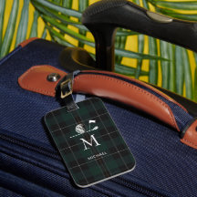Presente Personalizado de Golfe Xadrez Elegante Mo